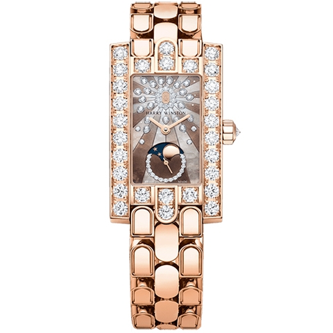 ハリー・ウィンストン　HARRY WINSTON HW アヴェニュー・クラシック ムーンフェイズ AVEQMP21RR002