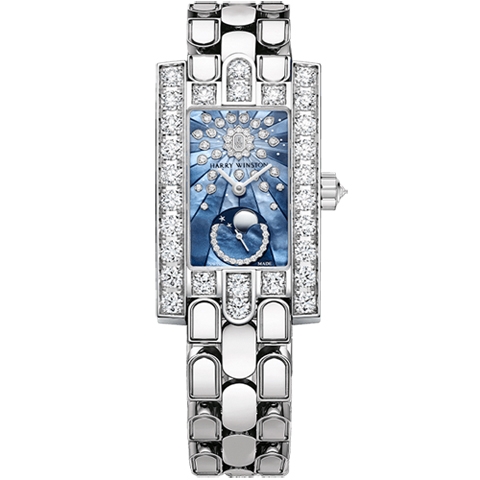 ハリー・ウィンストン　HARRY WINSTON HW アヴェニュー・クラシック ムーンフェイズ AVEQMP21WW004