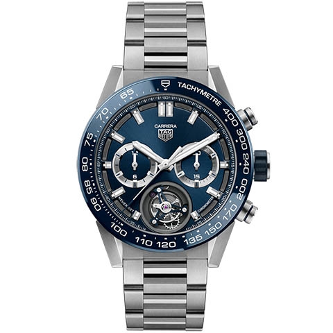 タグ・ホイヤー　TAG Heuer カレラ キャリバー ホイヤー02T クロノグラフ トゥールビヨン リミテッドエディション  CAR5A8C.BF0707