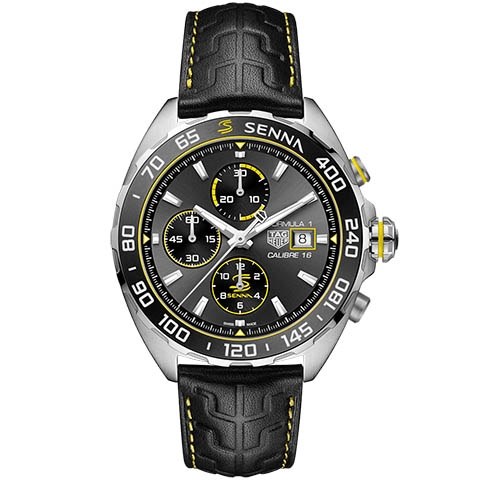 タグ・ホイヤー　TAG Heuer フォーミュラ1 キャリバー16 クロノグラフ アイルトン・セナ スペシャルエディション  CAZ201B.FC6487