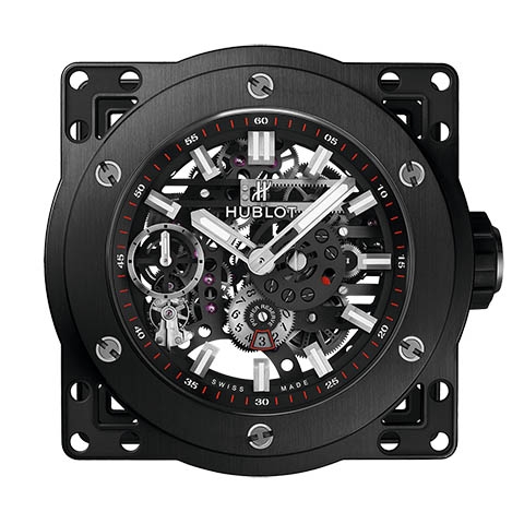ウブロ　HUBLOT メカ-10 クロック ブラックスチール DC.MECA10.SD.SP.1123