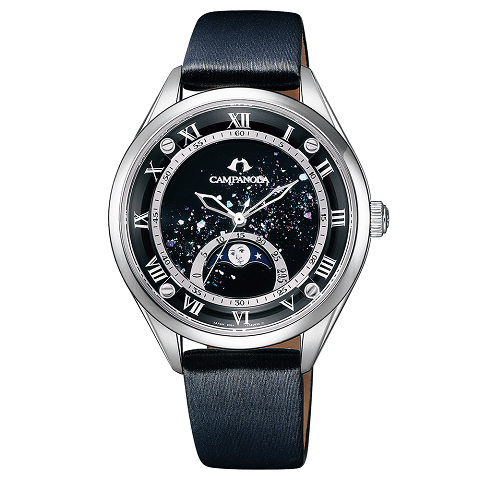 カンパノラ　CITIZEN CAMAPANOLA ムーンフェイズ レディス漆モデル 俐月（りつき） EZ2000-14E