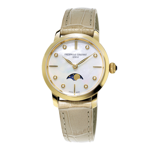 フレデリック・コンスタント　FREDERIQUE CONSTANT スリムライン ムーンフェイズ FC-206MPWD1S5