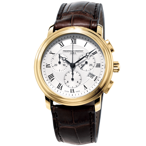 フレデリック・コンスタント　FREDERIQUE CONSTANT クラシック クォーツ クロノグラフ FC-292MC4P5