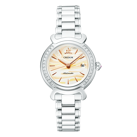 クレドール　SEIKO CREDOR リネアルクス 自動巻メカニカル 木目金ダイヤル限定モデル GSCE993