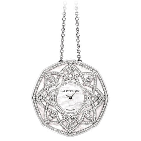 ハリー・ウィンストン　HARRY WINSTON シークレット・バイ・ハリー・ウィンストン ペンダント タイムピース HJTQHM48WW001