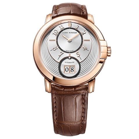 ハリー・ウィンストン　HARRY WINSTON HW ミッドナイト・ビッグデイト オートマティック 42mm MIDABD42RR005