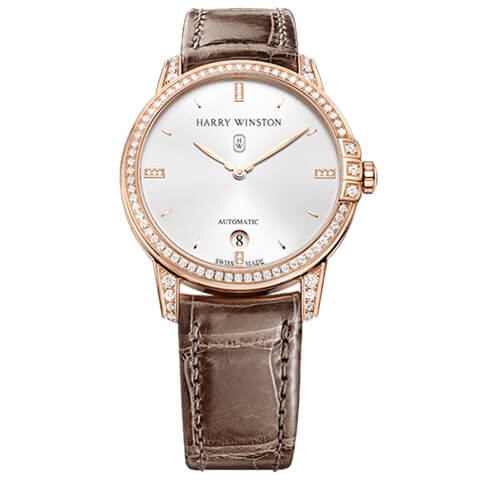 ハリー・ウィンストン　HARRY WINSTON HW ミッドナイト オートマティック 36mm MIDAHD36RR001