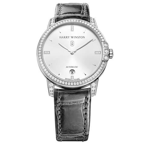 ハリー・ウィンストン　HARRY WINSTON HW ミッドナイト オートマティック 36mm MIDAHD36WW001