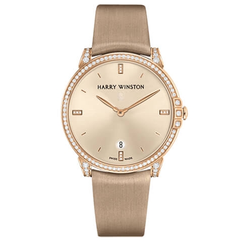 ハリー・ウィンストン　HARRY WINSTON HW ミッドナイト オートマティック 39mm MIDAHD39RR003