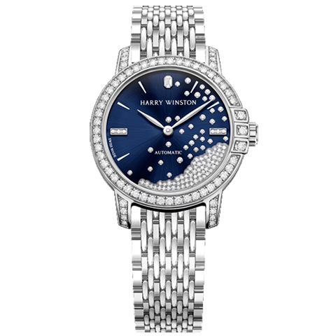 ハリー・ウィンストン　HARRY WINSTON HW ミッドナイト・ダイヤモンド ドロップ オートマティック 29mm MIDAHM29WW004