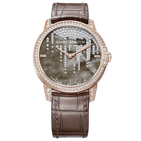 ハリー・ウィンストン　HARRY WINSTON HW ミッドナイト・ダイヤモンド スタラクタイト オートマティック 36mm MIDAHM36RR001