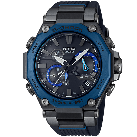 ジーショック　CASIO G-SHOCK MT-G Bluetooth 搭載 電波ソーラー （メタルベゼル） MTG-B2000B-1A2JF