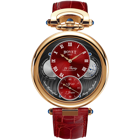 ボヴェ　BOVET フルリエ ナインティーンサーティ ゴールド レッド ギョーシェ NTR0046