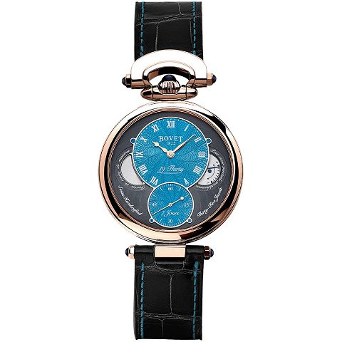 ボヴェ　BOVET フルリエ ナインティーンサーティ ゴールド ターコイズ ギョーシェ NTR0054