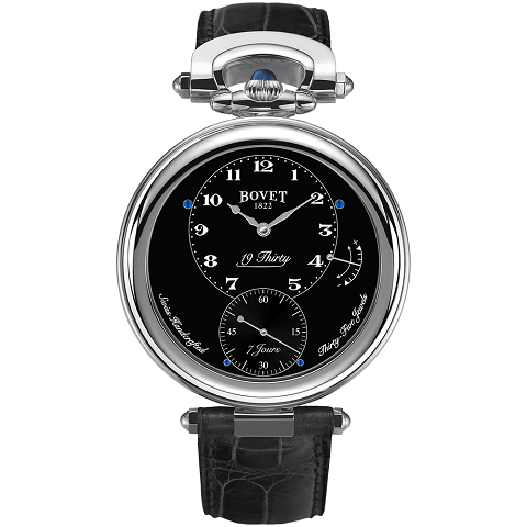 ボヴェ　BOVET フルリエ ナインティーンサーティ スティール ブラックラッカー NTS0029