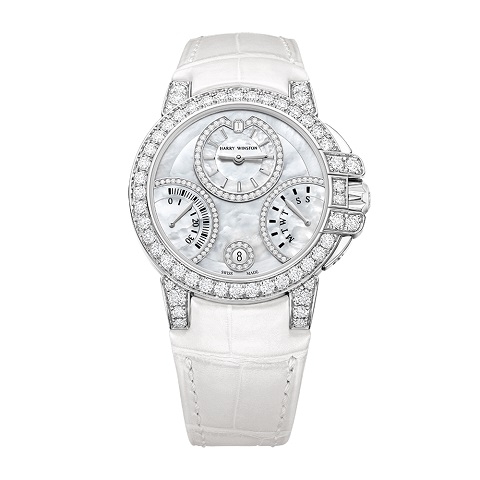 ハリー・ウィンストン　HARRY WINSTON HW オーシャン バイレトログラード オートマティック 36mm OCEABI36WW057