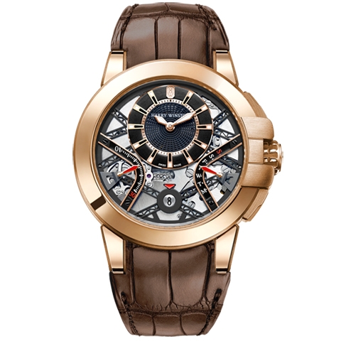 ハリー・ウィンストン　HARRY WINSTON HW オーシャン・バイレトログラード オートマティック 42mm OCEABI42RR001