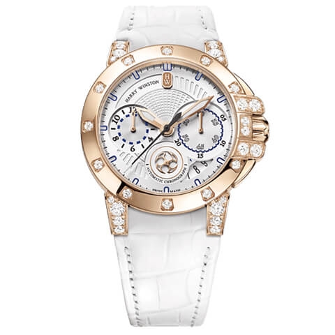 ハリー・ウィンストン　HARRY WINSTON HW オーシャン・クロノグラフ オートマティック 36mm OCEACH36RR001