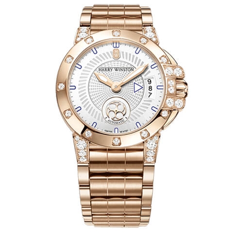 ハリー・ウィンストン　HARRY WINSTON HW オーシャン・クロノグラフ オートマティック 36mm OCEAHD36RR002