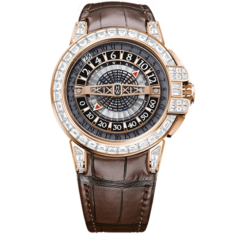 ハリー・ウィンストン　HARRY WINSTON HW オーシャン・レトログラード・オートマティック 42mm バゲットダイヤバージョン OCEAHR42RR002