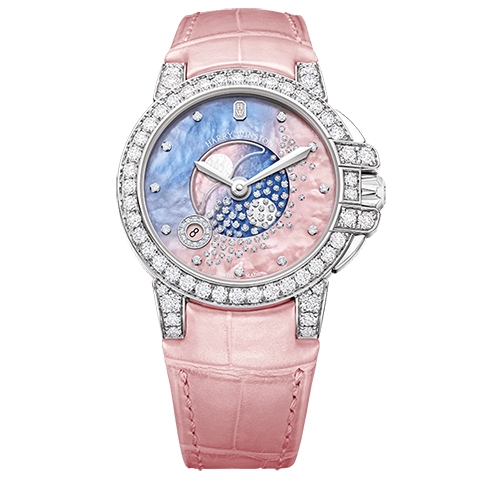 ハリー・ウィンストン　HARRY WINSTON HW オーシャン・ムーンフェイズ 36mm OCEQMP36WW027