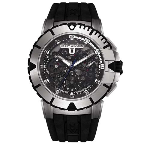 ハリー・ウィンストン　HARRY WINSTON HW オーシャン クロノグラフ OCSACH44ZZ001