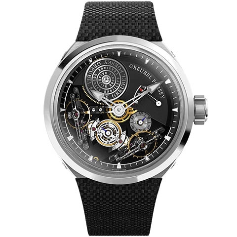 グルーベル・フォルセイ　GREUBEL FORSEY ダブルバランシエール コンヴェクス P01069