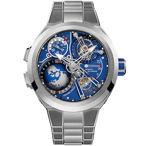 グルーベル・フォルセイ　GREUBEL FORSEY GMT スポーツ P01082