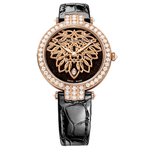 ハリー・ウィンストン　HARRY WINSTON HW プルミエール・シンディ オートマティック 36mm PRNAHM36RR004