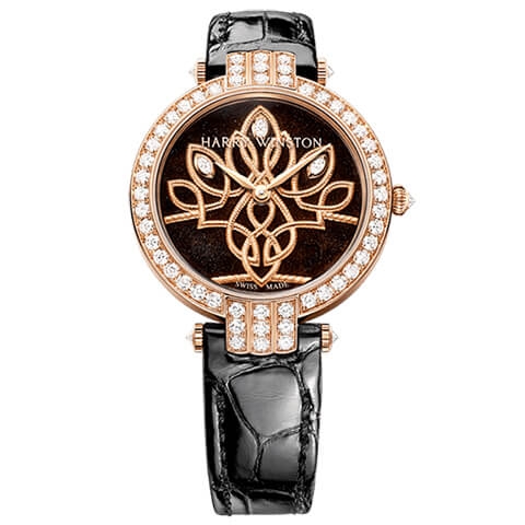 ハリー・ウィンストン　HARRY WINSTON HW プルミエール・シンディ オートマティック 36mm PRNAHM36RR006