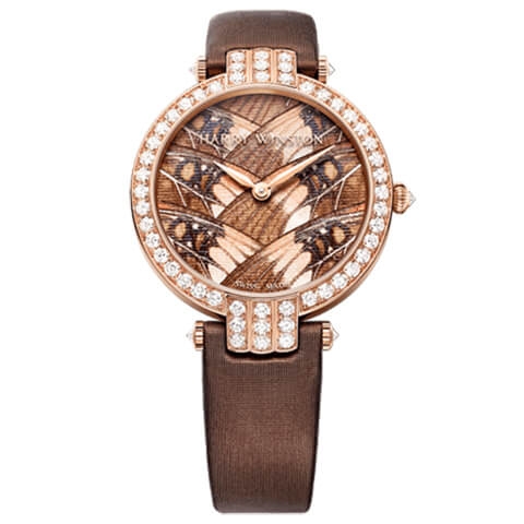 ハリー・ウィンストン　HARRY WINSTON HW プルミエール・プレシャス バタフライ オートマティック 36mm PRNAHM36RR008
