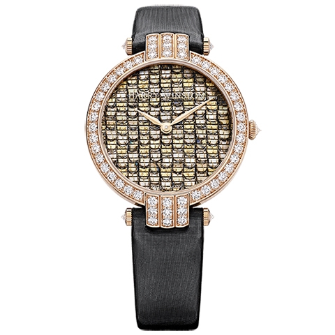 ハリー・ウィンストン　HARRY WINSTON HW プルミエール・プレシャス ウィービン オートマティック 36mm PRNAHM36RR013
