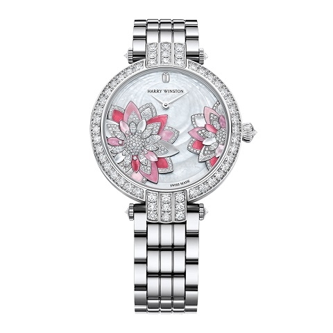 ハリー・ウィンストン　HARRY WINSTON HW プルミエール・ロータス オートマティック 36mm PRNAHM36WW034 