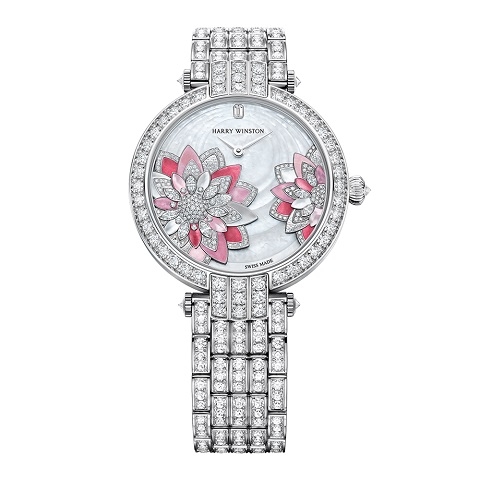 ハリー・ウィンストン　HARRY WINSTON HW プルミエール・ロータス オートマティック 36mm PRNAHM36WW035