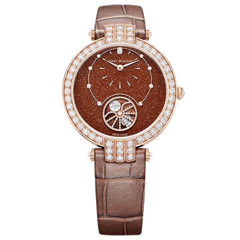 ハリー・ウィンストン　HARRY WINSTON HW プルミエール・プレシャス ムーンフェイズ オートマティック 36mm PRNAMP36RR001
