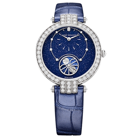 ハリー・ウィンストン　HARRY WINSTON HW プルミエール・プレシャス ムーンフェイズ オートマティック 36mm PRNAMP36WW001