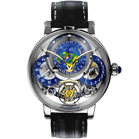 ボヴェ　BOVET ディミエ リサイタル 22 グランドリサイタル チタニウム ブルー R220018