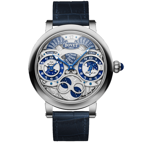ボヴェ　BOVET ディミエ リサイタル 27 チタニウム ブルー R270002
