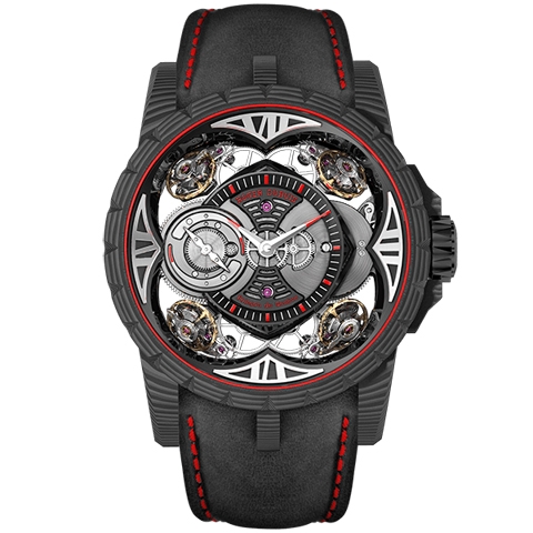 ロジェ・デュブイ　ROGER DUBUIS エクスカリバー48 オリジナル クアトロ カーボン RDDBEX0673