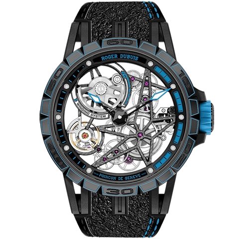 ロジェ・デュブイ　ROGER DUBUIS エクスカリバー ピレリ オートマティック スケルトン RDDBEX0746