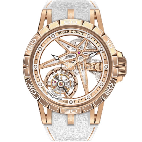 ロジェ・デュブイ　ROGER DUBUIS エクスカリバー スパイダー イーオンゴールド フライングトゥールビヨン スケルトン RDDBEX0816