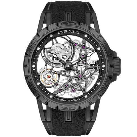 ロジェ・デュブイ　ROGER DUBUIS エクスカリバー スパイダー ピレリ ブラックDLC チタニウム RDDBEX0826