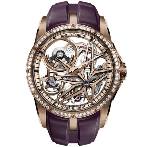 ロジェ・デュブイ　ROGER DUBUIS エクスカリバー モノバランシェ イーオンゴールド オートマティック スケルトン  RDDBEX0953