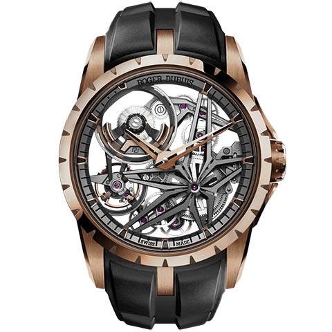 ロジェ・デュブイ　ROGER DUBUIS エクスカリバー モノバランシェ イーオンゴールド オートマティック スケルトン  RDDBEX0954