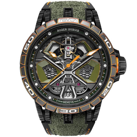 ロジェ・デュブイ　ROGER DUBUIS エクスカリバー  スパイダー ウラカン ST EVO 2 ブラック SMC カーボン  RDDBEX0972