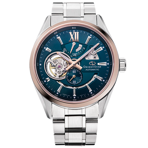 オリエントスター　ORIENT STAR モダンスケルトン 皮革替えバンド付き RK-AV0121L
