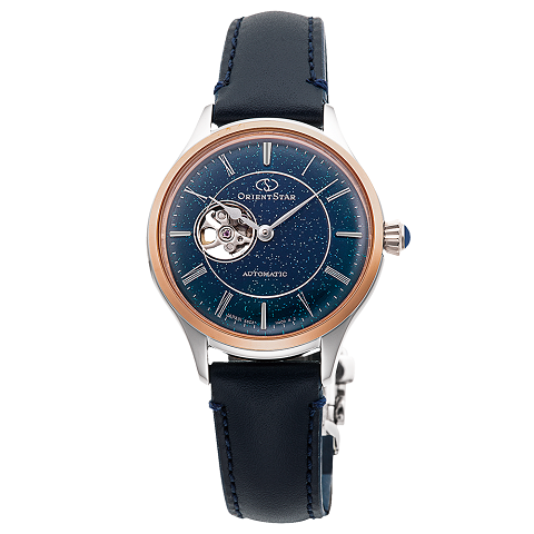 オリエントスター　ORIENT STAR クラシックセミスケルトン 皮革替えバンド付き RK-ND0015L