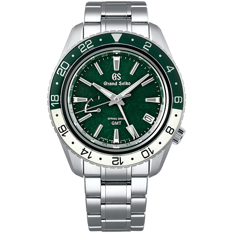 グランドセイコー　GRAND SEIKO マスターショップ専用モデル 9Rスプリングドライブ GMT トリプル タイムゾーン SBGE295