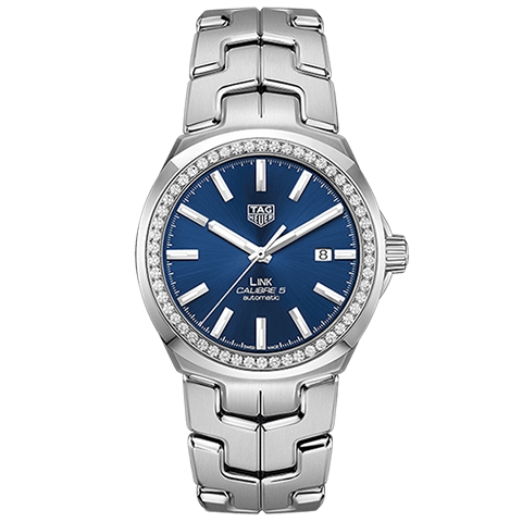 タグ・ホイヤー　TAG HEUER タグ・ホイヤー リンク キャリバー5 ダイヤモンド WBC2113.BA0603